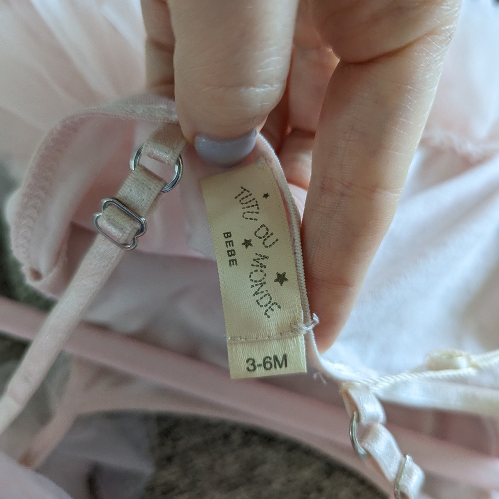 Tutu Du Monde Bebe Porcelain Pink Tulle Dress - Picture 8 of 8